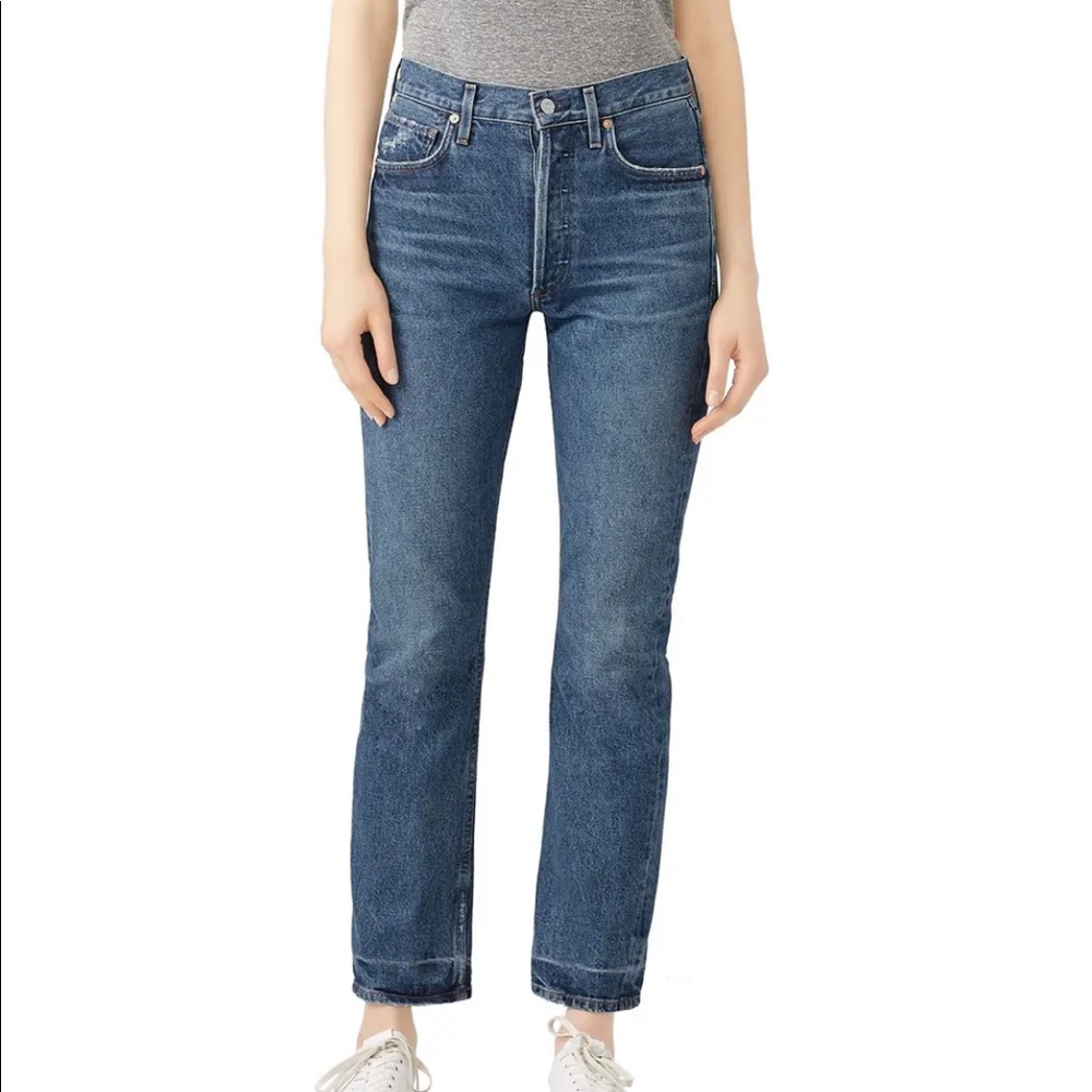 Citizens of Humanity Charlotte Premium Vintage high rise straight leg jeans